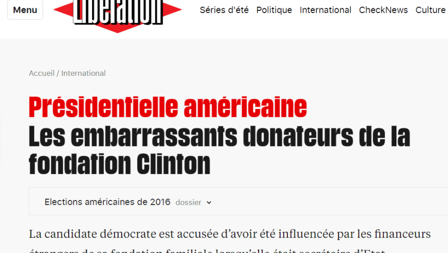 Libération : Corruption clinton Haïti