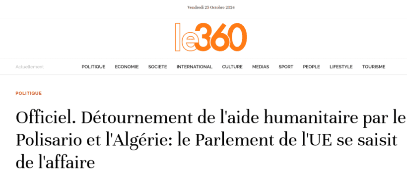 Le 360 : Corruption Algérie
