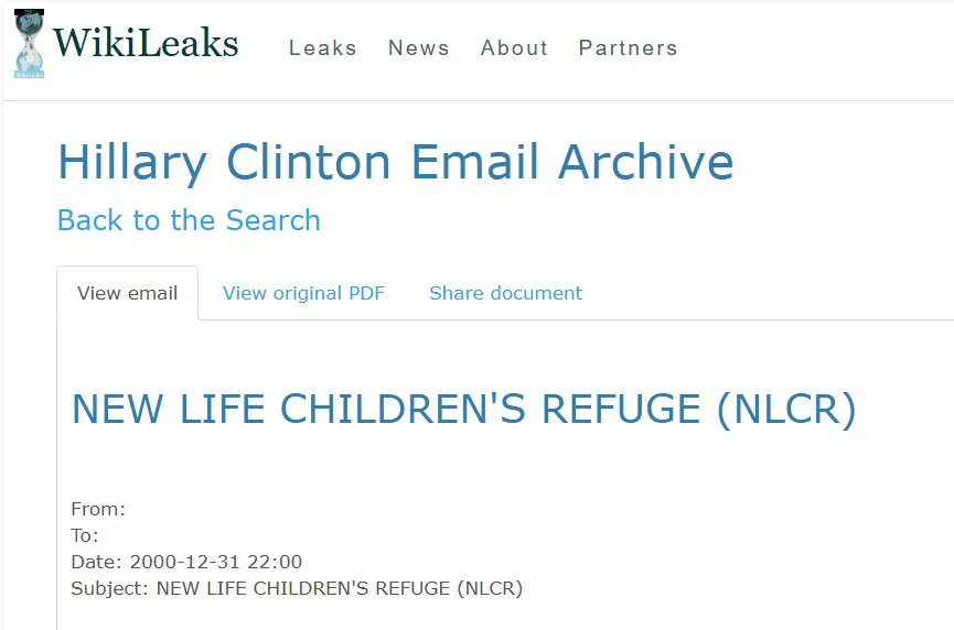 WikiLeaks - Hillary Clinton Email Archive 3741