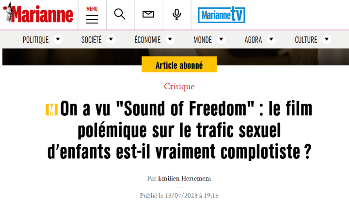 Marianne : sound of freedom