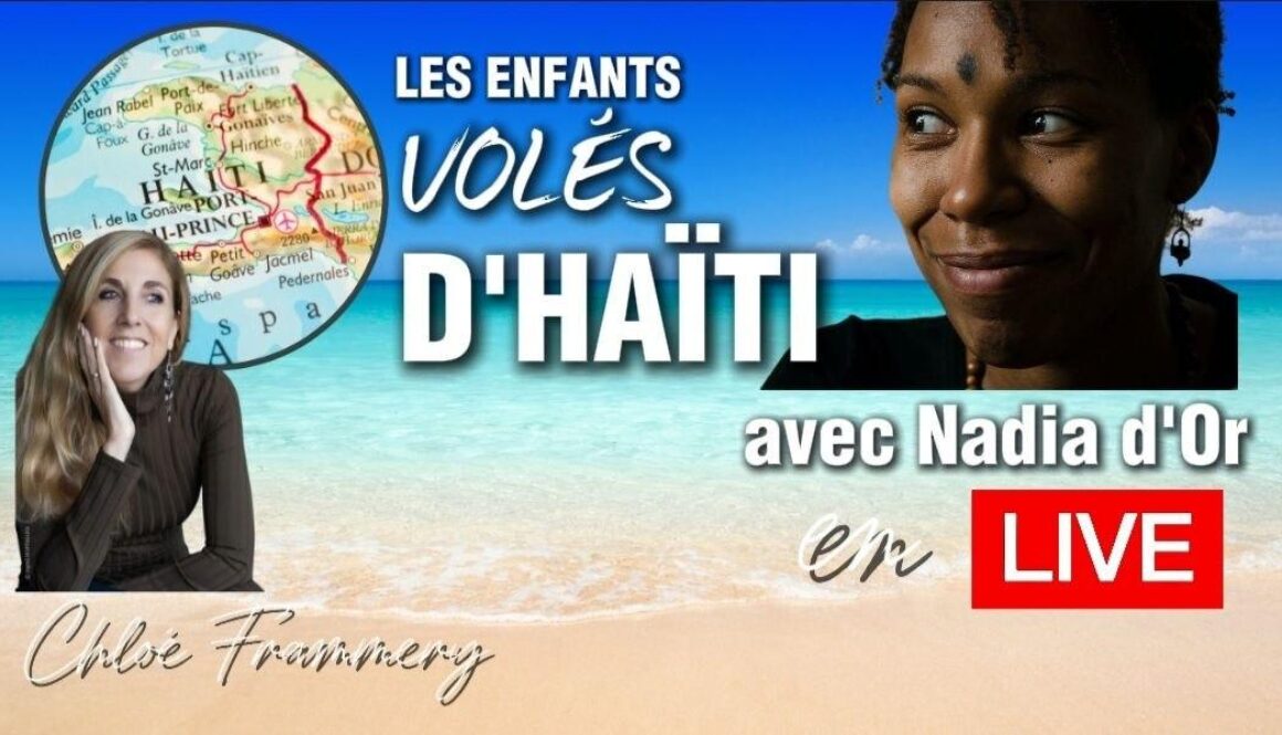 Affiche les enfants volés d'Haïti