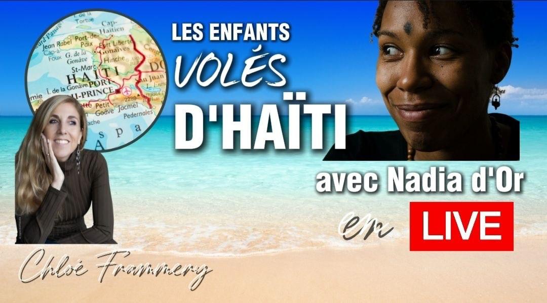 Affiche les enfants volés d'Haïti