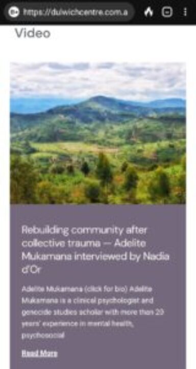 Intenational Narrative journal